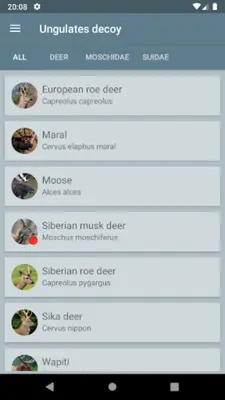 Decoy for hoofed animals android App screenshot 4